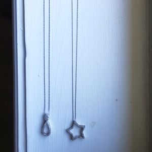 Charm Diamond Necklaces